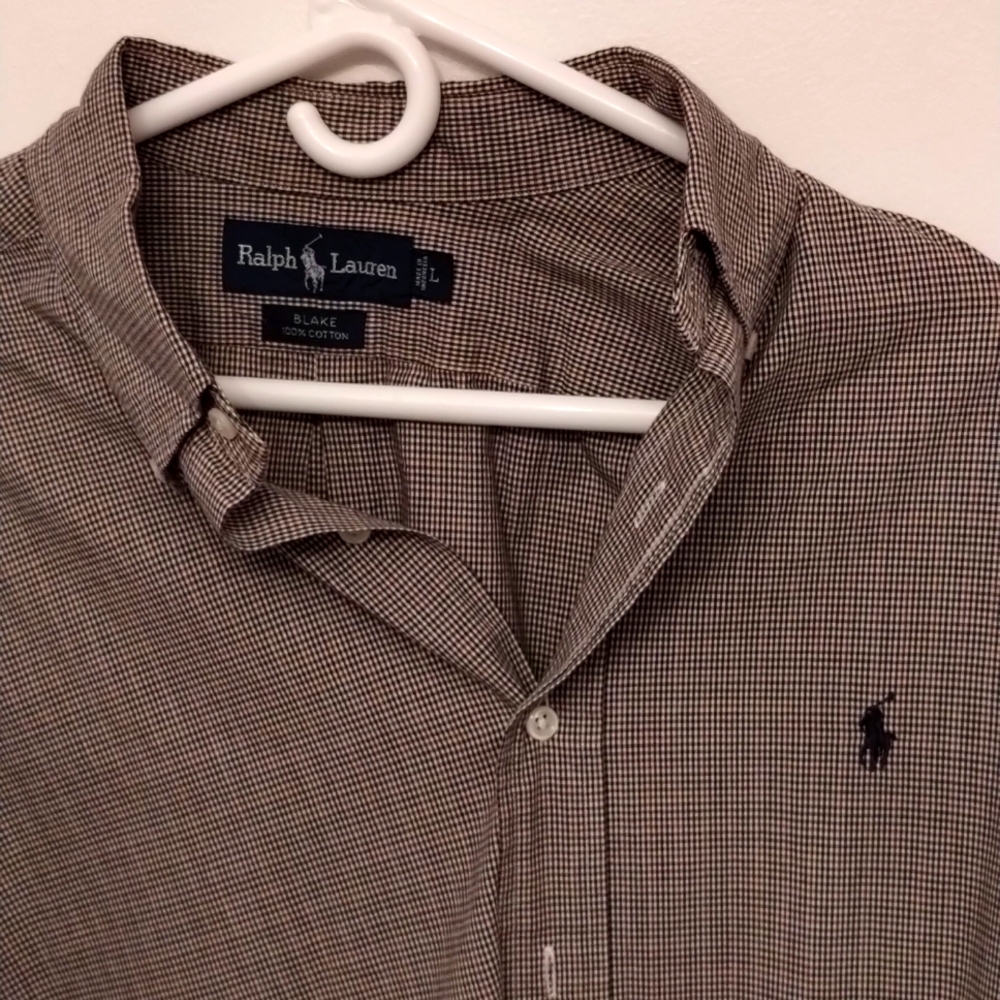 Polo Men's Long Sleeve Button Down Shirt